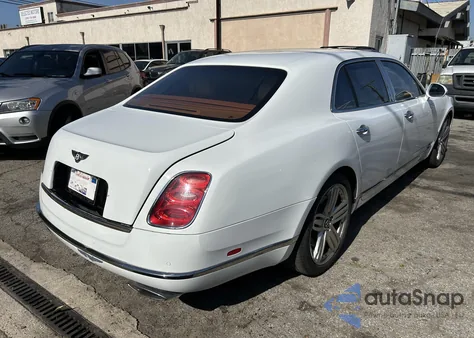 2011 Bentley Mulsanne из США, поврежденный, VIN SCBBB7ZH7BC015734